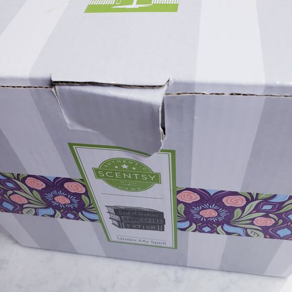 NIB Scentsy UNDER MY SPELL Warmer Book of Shadows Basic Spells Potion NOT TESTED - Picture 16 of 16